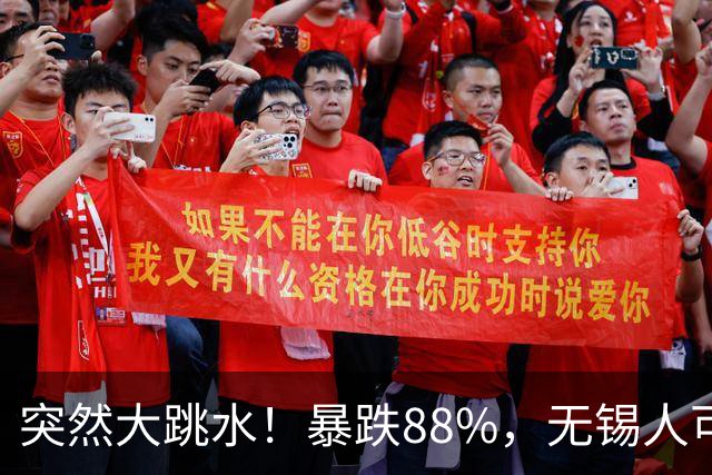 突然大跳水！暴跌88%，无锡人可以捡漏了